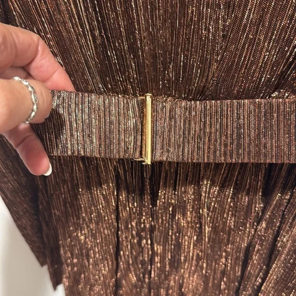 SABINA MUSAYEV CARRY DRESS bronze - Picture 5 of 11